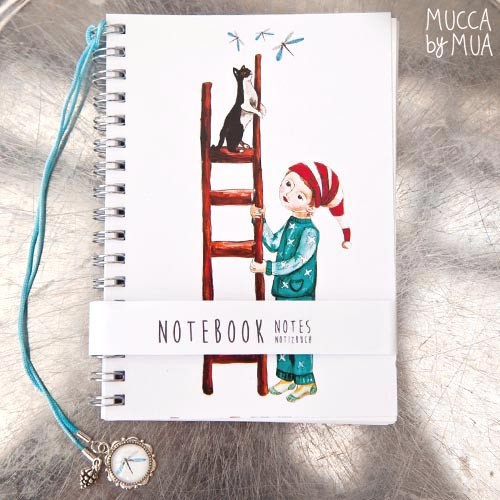 Złap Ważkę notes mucca by mua