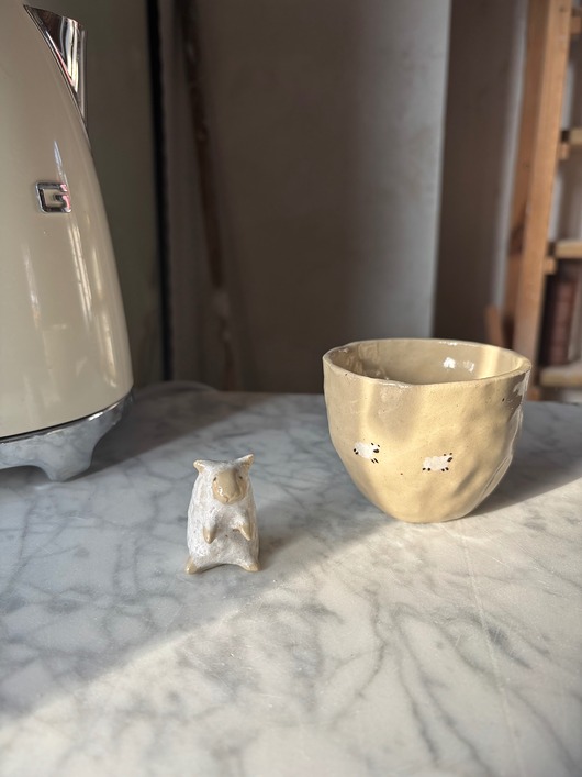 kubki i filiżanki Ceramiczna Czarka Podhale 160 ml i Owieczka Desk Buddy