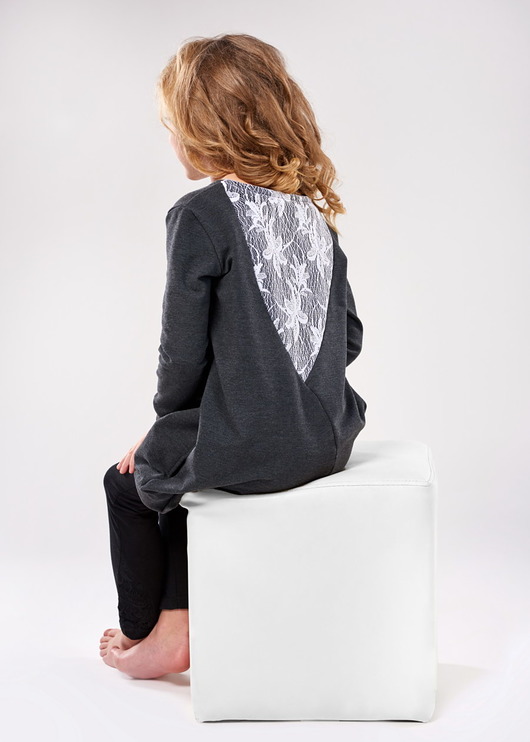 Tunika Elegance - grafit Lillow