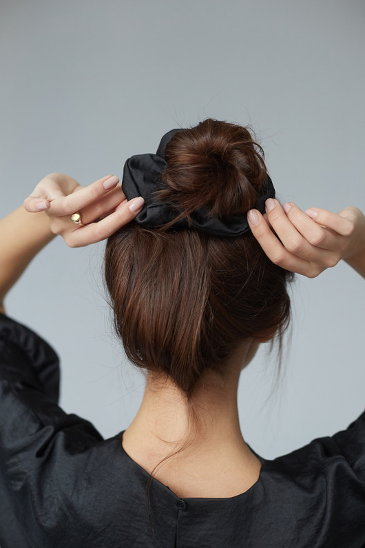 HAIR TIE GUMKA DO WŁOSÓW - CLASSIC N1 BLACK NEATNESS