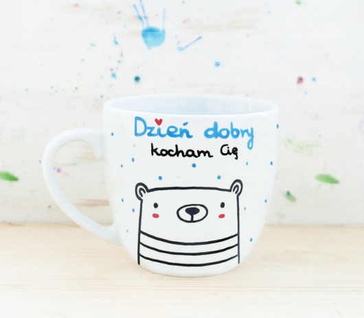 Dzień dobry, kocham Cię - kubek XL miamilu