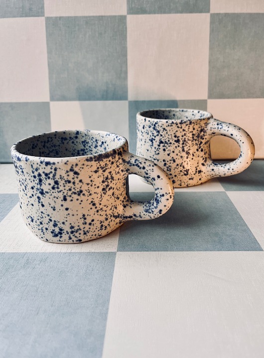 kubki Duży kubek Splash handmade