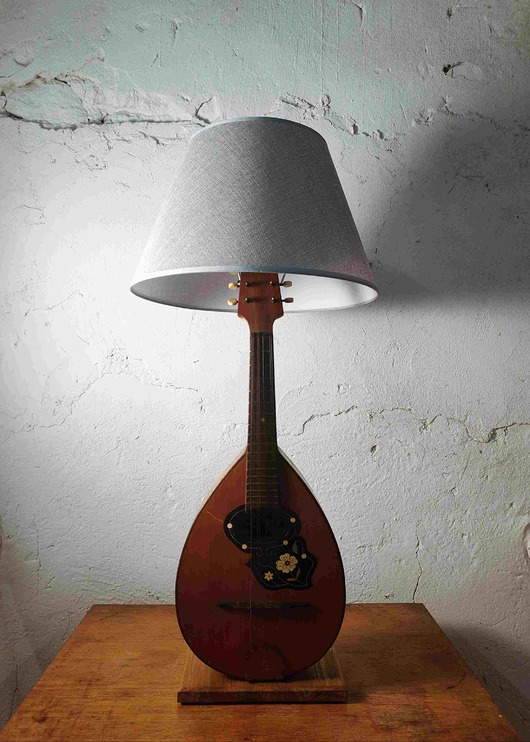 lampy stołowe Mandolina Vintage