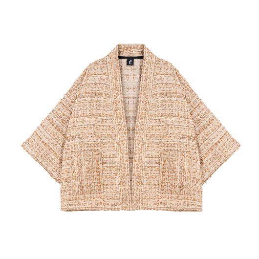 marynarki damskie Tuni - Kimono w odcieniach beżu i brązu