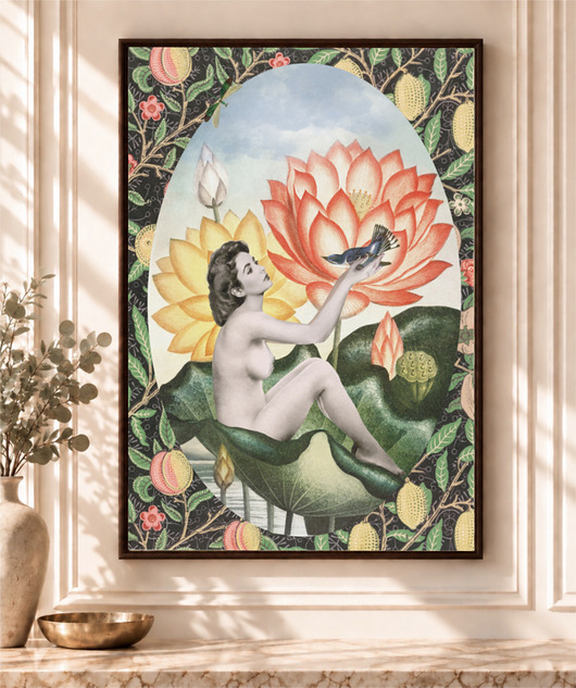 plakaty Plakat kolaż  Pełnia Lata  Fine Art