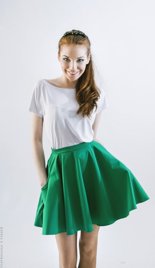 Spódniczka z koła MonArt  Fashion