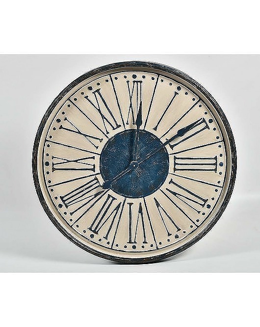 Zegar Metalowy Vintage Navy 82 cm MIA home