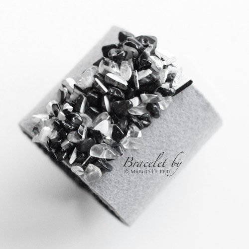 SzaroCzarna FlowerFelt Design