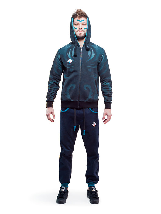 Carabus Zip Hoodie (Dark) OKUAKU