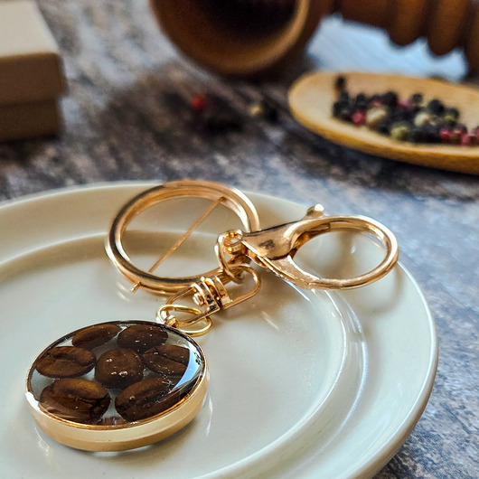 breloki Breloczek z kawą