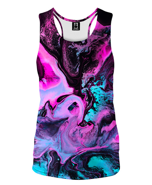 topy damskie DR.CROW Bokserka Top Neon Marble