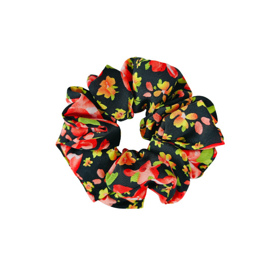 gumki do włosów Scrunchie do włosów, gumka do włosów z wiskozy Pieśń nocy MAXI PLUS