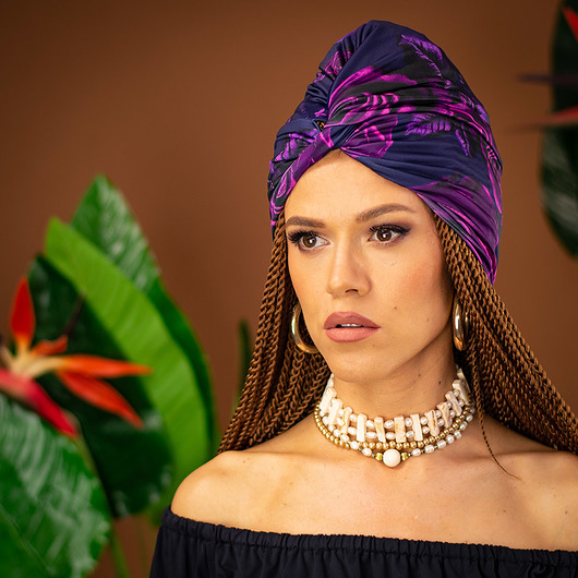 opaski do włosów Turban - Magic Rose