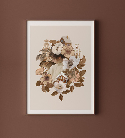grafiki i ilustracje Ilustracja piernikowa A3