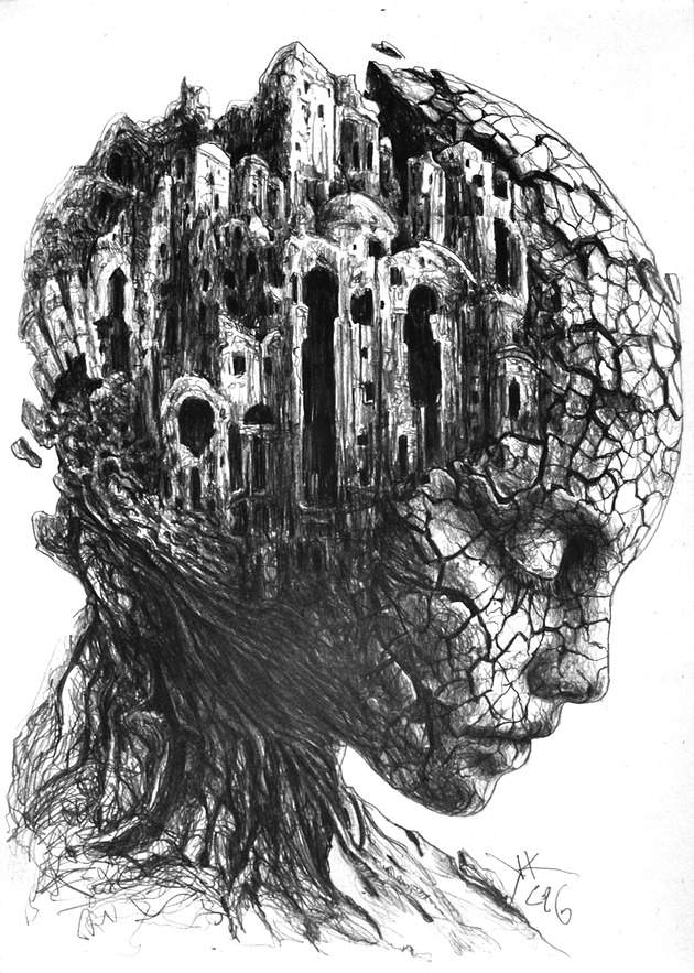 grafiki i ilustracje Wspomnienia Sei Shonagon  *rysunek piórkiem