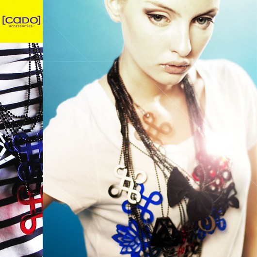 Cado PLASTIC FANTASTIC - Naszyjnik 010 CADOaccessories