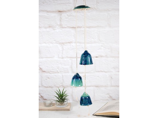 Ceramiczny łapacz wiatru, łapacz snu - modern 10FingersArt