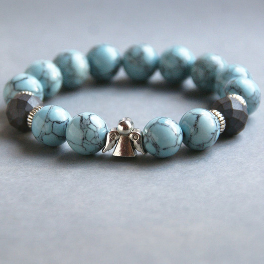 aniołek :: LIGHT BLUE & GREY kaktusia