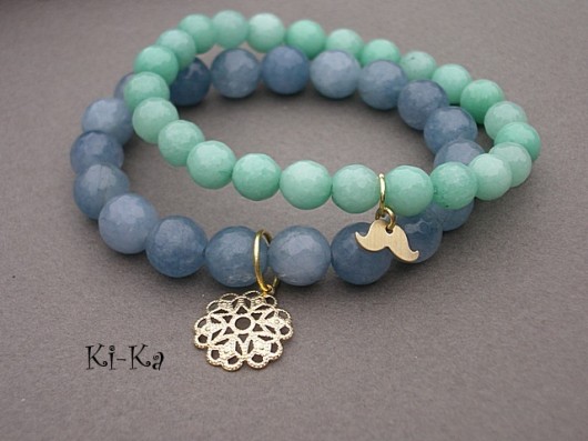 Denim and Mint - bransoletki KiKa pracownia