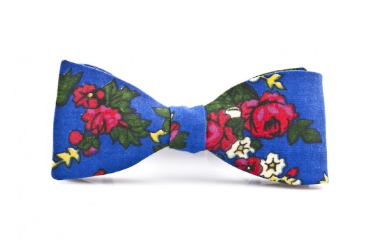 Mucha wiązana ALCAZAR kwiaty HisOutfit