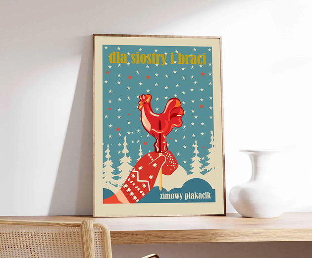 plakaty Plakat Zimowy plakacik