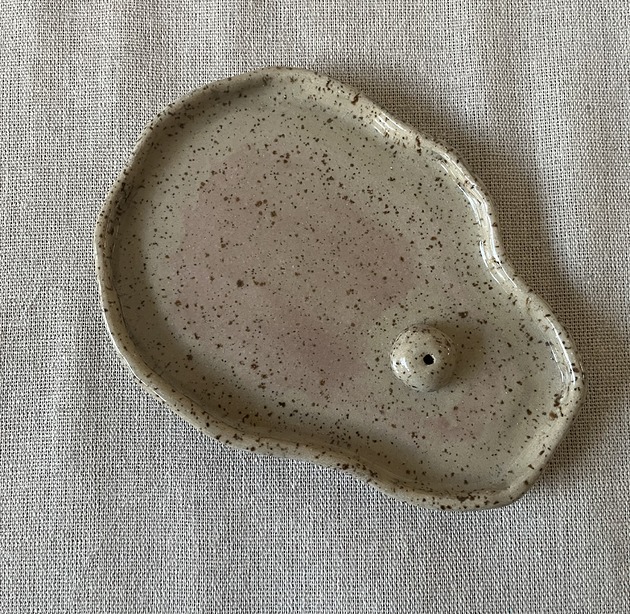 Podstawki pod kadzidełka Ceramiczna podstawka na kadzidełko