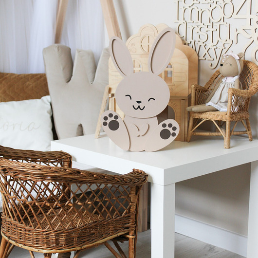 lampy do pokoju dziecka Lampka ZAJĄC