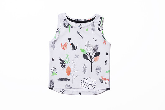 Tank Top Leśne Zwierzaki FOREST STORY  Pocopato Pocopato