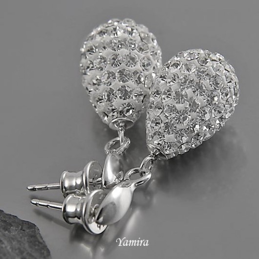 exclusive crystal drop - kolczyki yamira