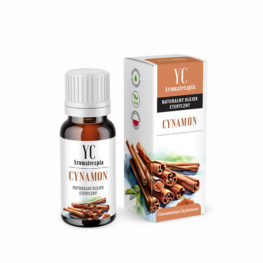 zapachy - inne Naturalny Olejek eteryczny Cynamon 10ml- Your Candle Aromatherapy