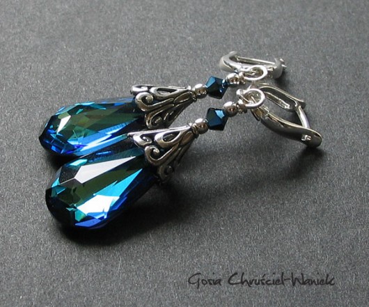 kryształ Swarovski bermuda blue Gosia Chruściel-Waniek