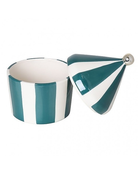 pojemniki kuchenne Pojemnik na Ciasteczka Pojemnik Kuchenny Stripes Green 25 cm