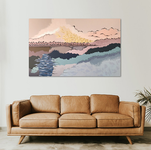 obrazy Obraz na płótnie 100x160 cm, farby akrylowe