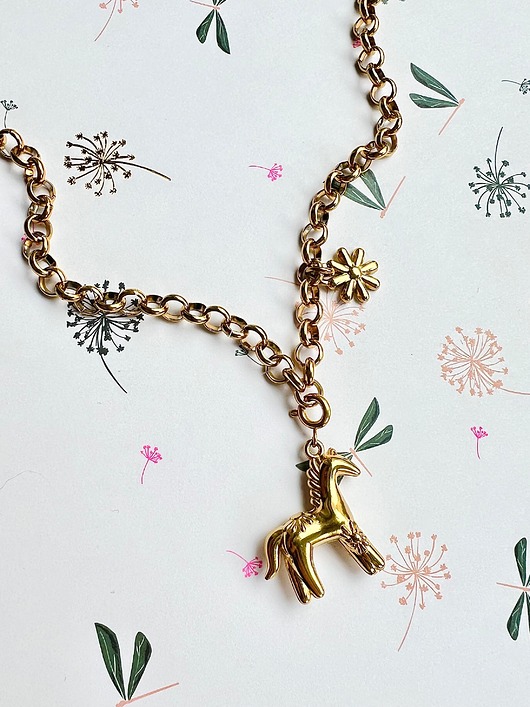 wisiory Naszyjnik Koń