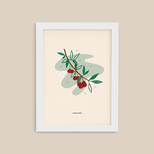 plakat / wiśnia / 30x40 cm Magdalena Morzuch