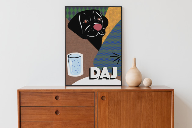 plakaty Plakat Histerie zwierzęce: DAJ!