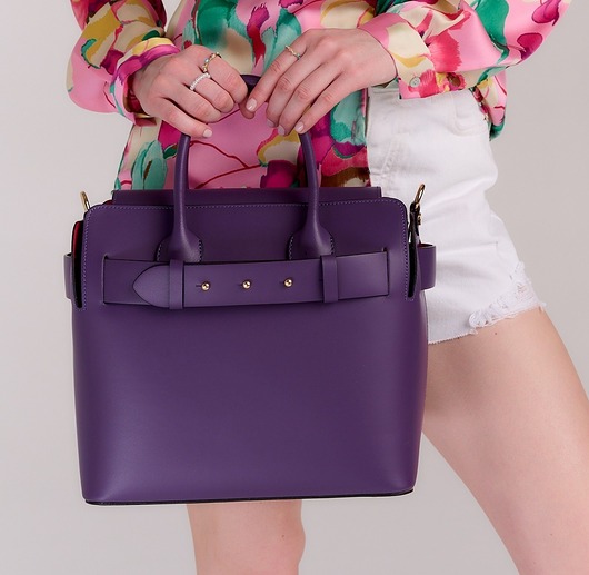 torby na ramię Torba skórzana Shopper (6727 )