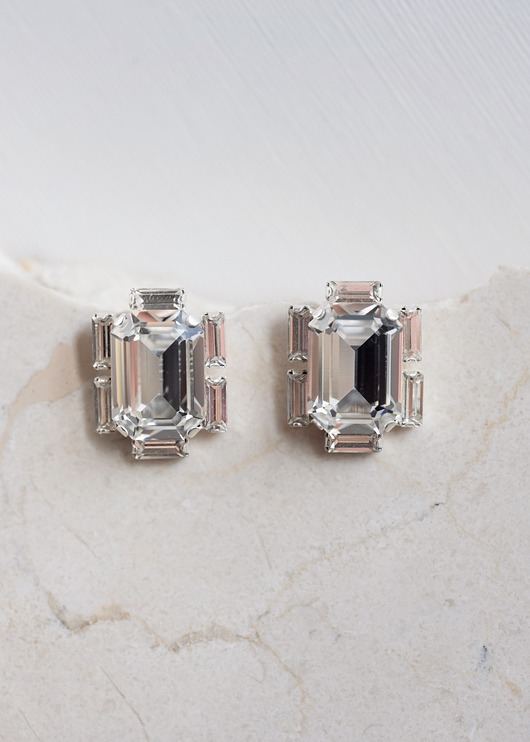 Biżuteria ślubna Kolczyki Ślubne Modern Glamour REBECCA