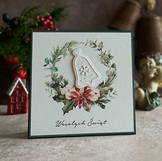 kartki świąteczne Personalizowana kartka na Boże Narodzenie, BN 22A