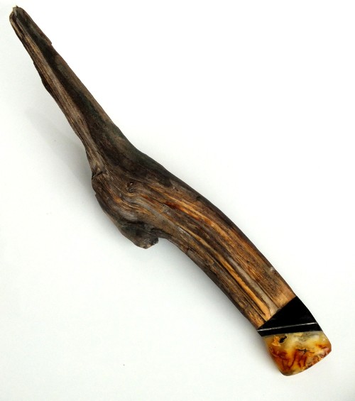 Wood&Amber Broszka Maszyneria
