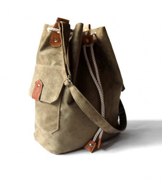 torba - khaki&camel- elfagado