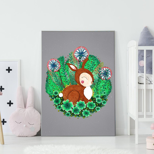 grafiki i ilustracje Króliczek
