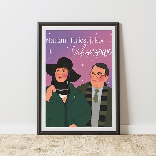 grafiki i ilustracje Plakat "Marian!"