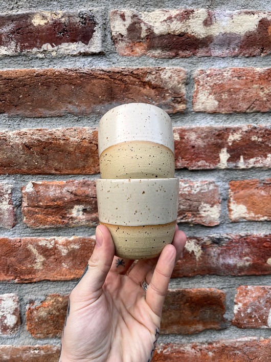 kubki Ceramiczny kubek Owsianka