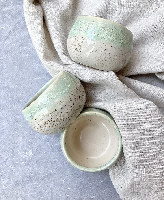 filiżanki Czarka do espresso *Pistachio*