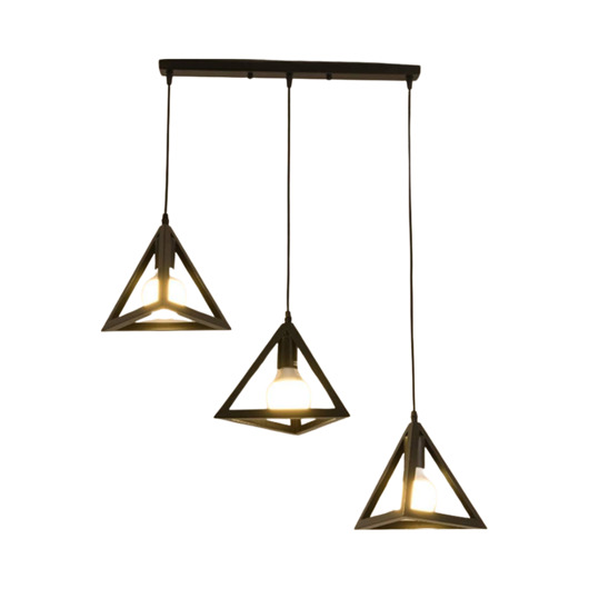 lampy wiszące Lampa wisząca zwis żyrandol lampa na sufit czarna LED E27