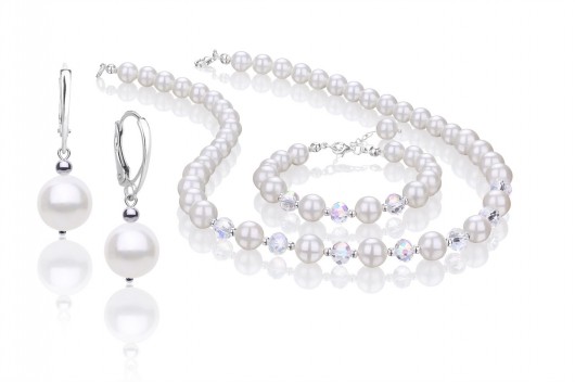 ZESTAW 3-częściowy z pereł stopniowanych KPS10 Coccola JEWELLERY