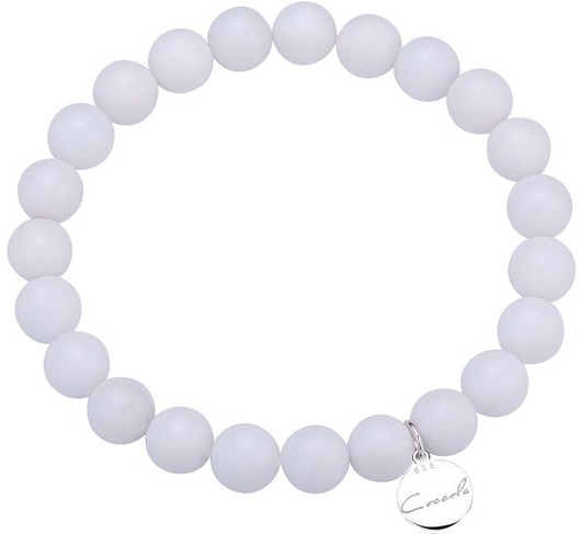 Bransoletka z jadeitów i srebra 925 Coccola JEWELLERY