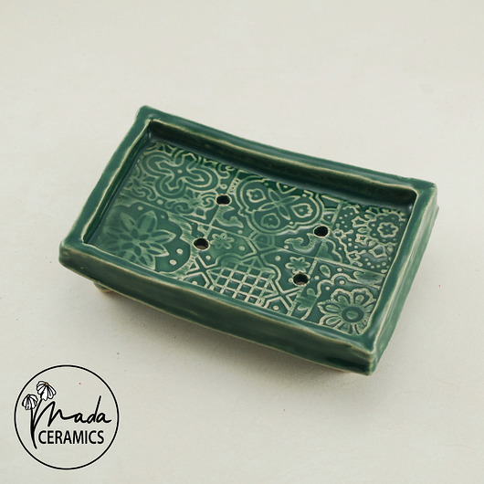 mydelniczki Mydelniczka ceramiczna Morocco (green)