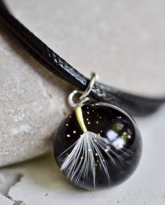 Bransoletka sznurkowa z dmuchawcem Grol Jewellery